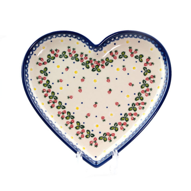 ハートプレート・大(V393-B264)