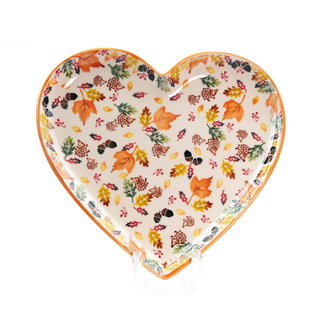 ハートプレート・大(V393-U634)