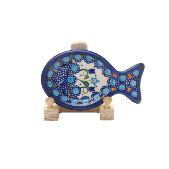 ポーランド陶器　小魚トレイ