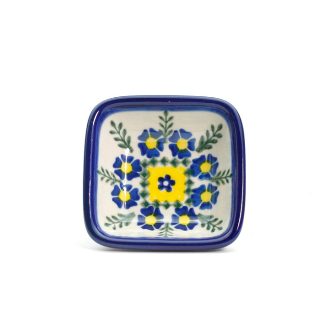 スクエアボウル・ポーリッシュポタリー(ポーランド食器)