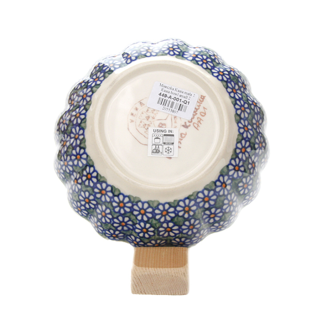 ポーランド陶器  	菊鉢φ16cm