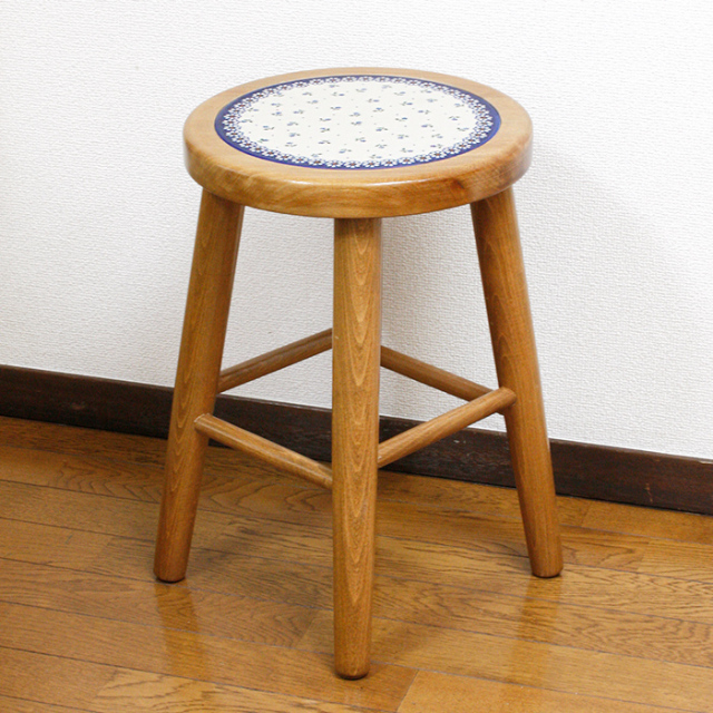 スツール ポーリッシュポタリー(ポーランド食器)