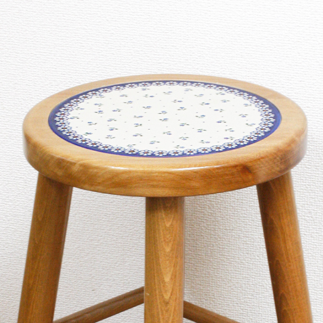 スツール ポーリッシュポタリー(ポーランド食器)