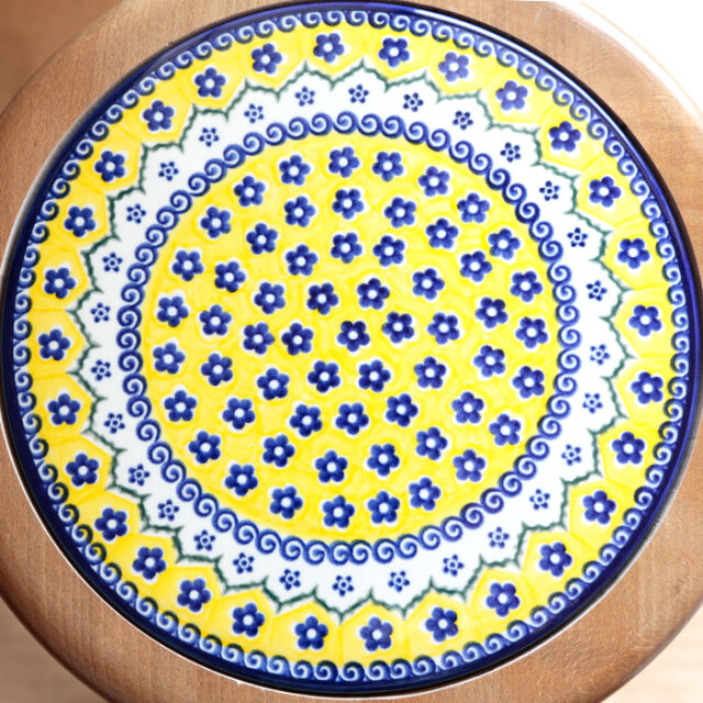 スツール ポーリッシュポタリー(ポーランド食器)