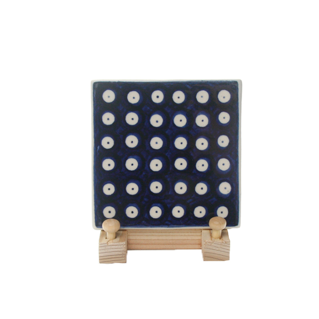 ポーランド陶器　タイル