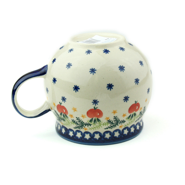 ポーランド陶器　ポーリッシュマグ・大