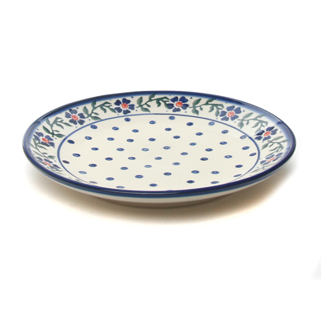 ポーランド陶器　平皿φ19cm