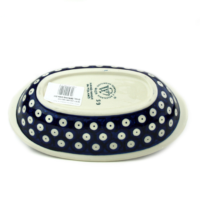 ポーランド陶器　オーブン皿・オーバル・S