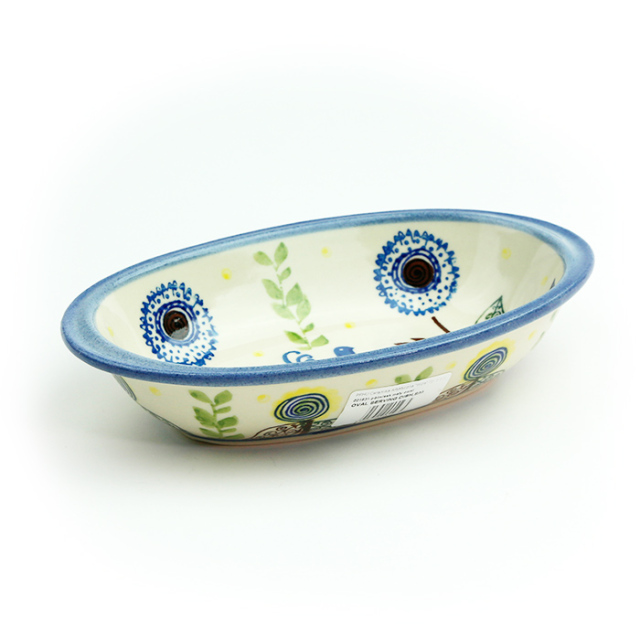 オーブン皿・オーバルS(W218-L15)