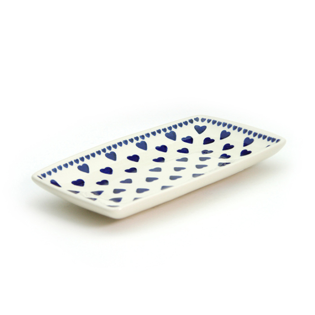 スクエアディッシュ・ポーリッシュポタリー(ポーランド食器)