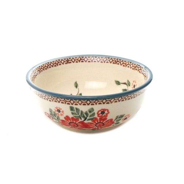 ポーランド陶器　ボウルφ13cm