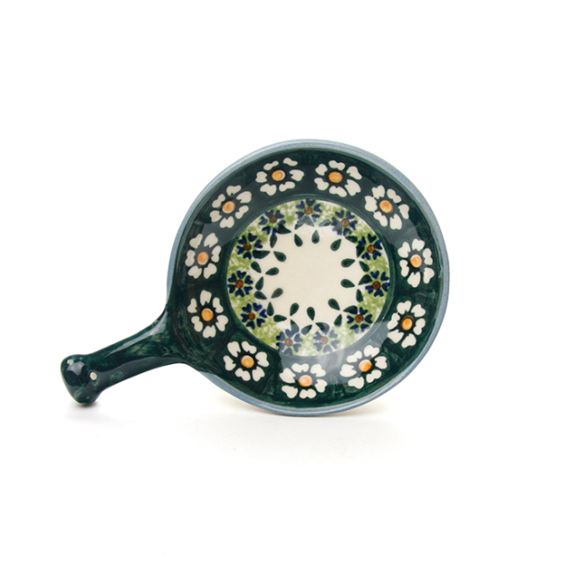 ポーランド陶器　オリーブディッシュ