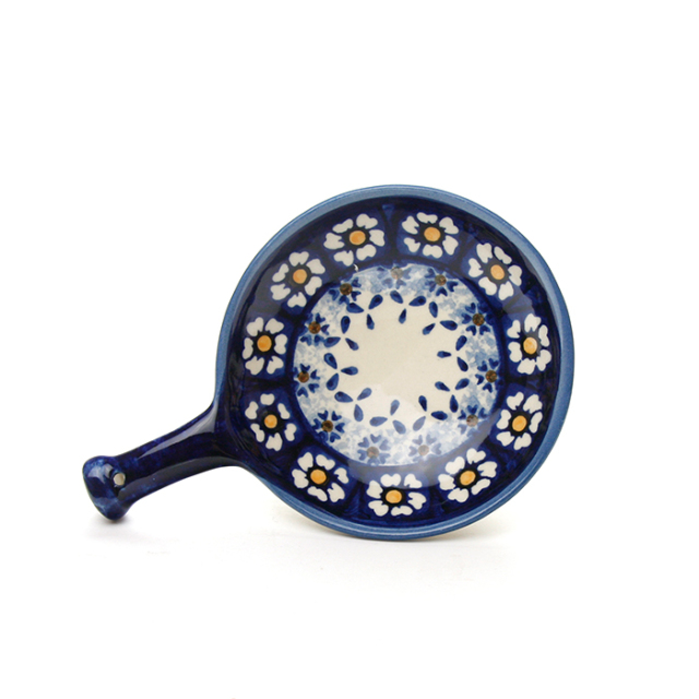 ポーランド陶器　オリーブディッシュ