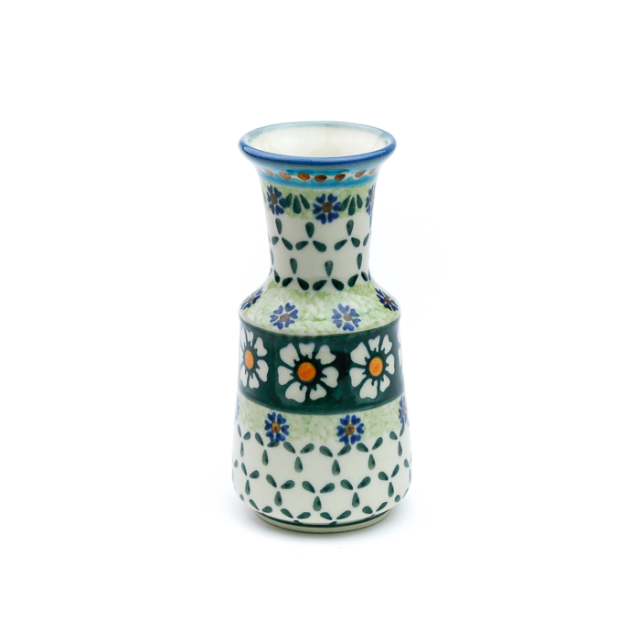 限定SALE 日本未発売 ポーリッシュポタリー 花瓶 花器 チューリップデザイン 花器−ポーリッシュポタリー(ポーランド食器)