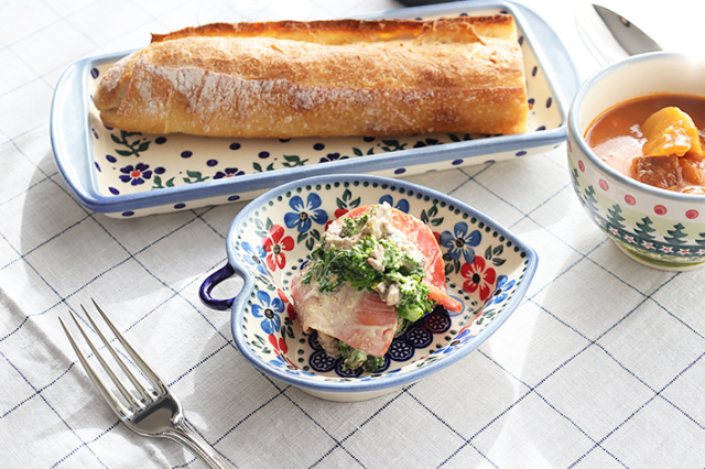 ハートボウル・ポーリッシュポタリー(ポーランド食器)