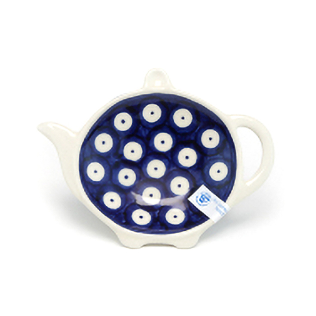 ポーリッシュ陶磁器スプーン ティーバックレスト ポーリッシュポタリー ティースプーン L1-ALC1 北欧風 おしゃれ