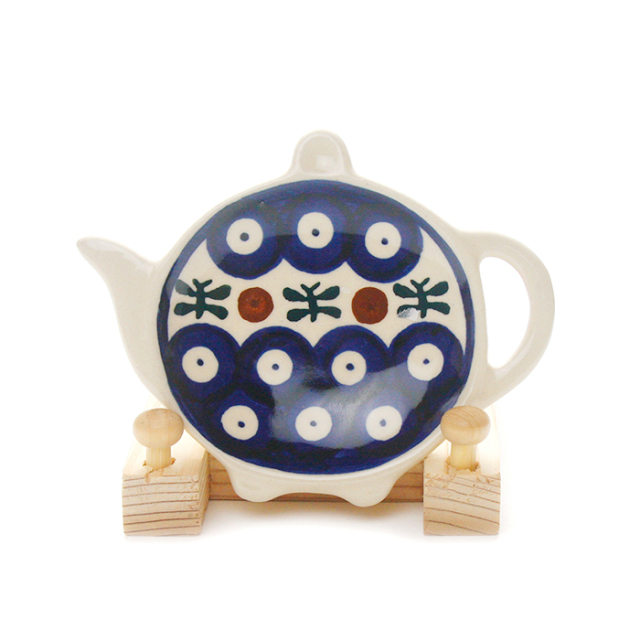 ティーバッグトレイ−ポーリッシュポタリー(ポーランド食器)