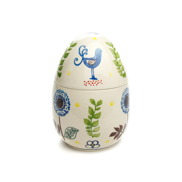 ポーランド陶器　たまごコンテナ