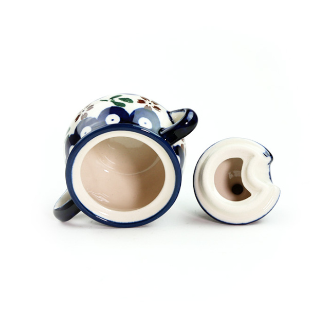 コロコロクリリン　陶器製　シュガーポット　２０００年製　レトロ　非売品 シュガーポット・ポーリッシュポタリー(ポーランド食器)