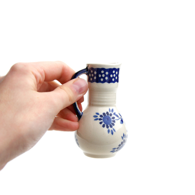 ポーランド陶器　一輪挿し