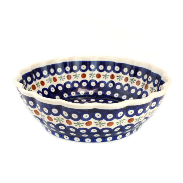 ポーランド陶器　ウェイビーボウル