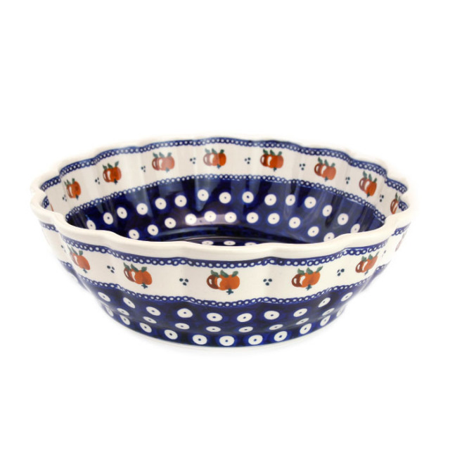 ポーランド陶器　ウェイビーボウル