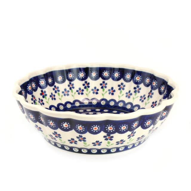 ポーランド陶器　ウェイビーボウル