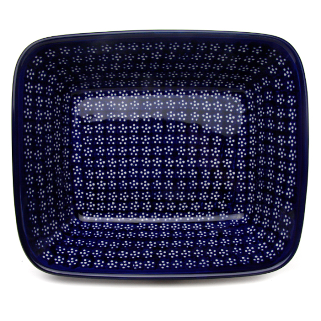 ポーランド陶器 オーブン皿・大