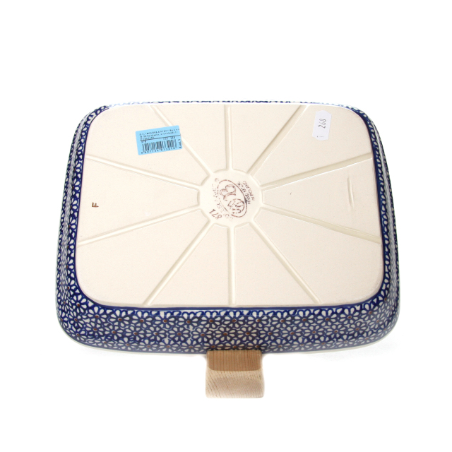 ポーランド陶器　オーブン皿・スクエア・大