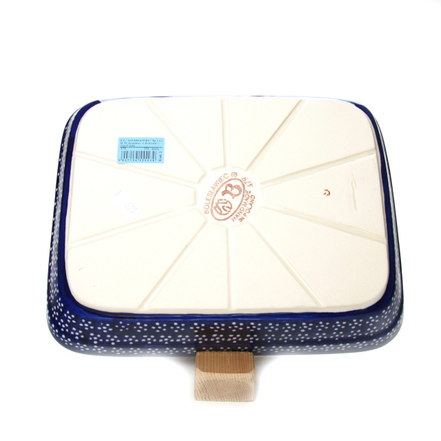 ポーランド陶器　オーブン皿・スクエア・大