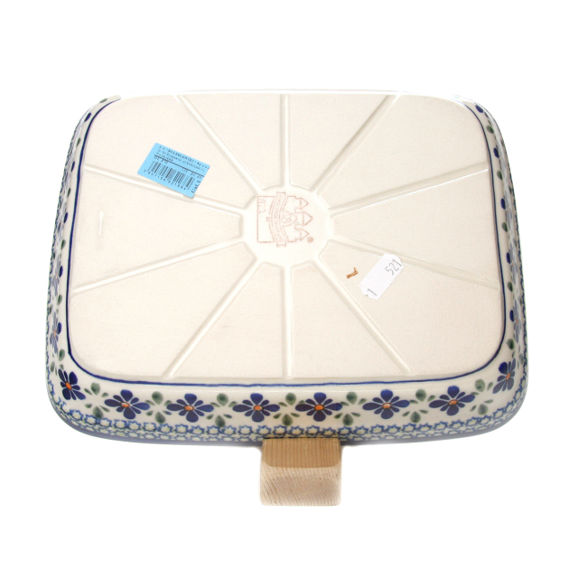 ポーランド陶器　オーブン皿・スクエア・大