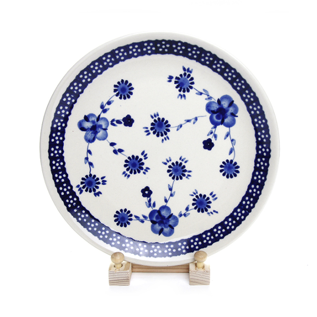 平皿φ19.5cmポーリッシュポタリー(ポーランド食器)