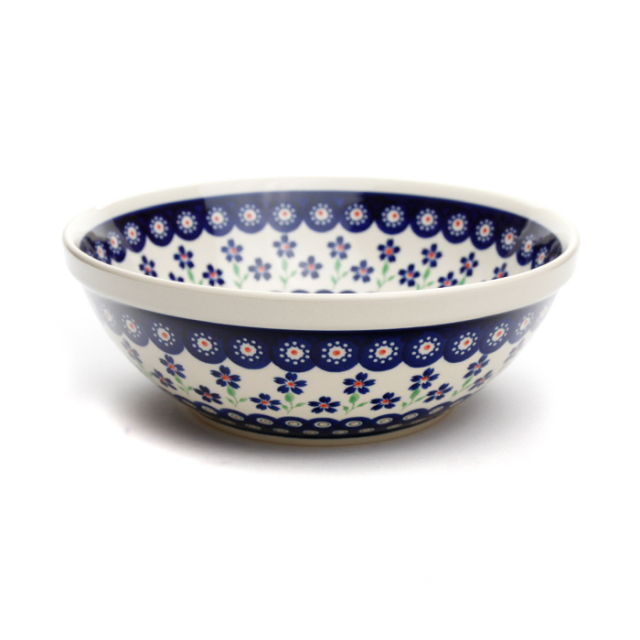 ポーランド陶器　ボウル・大