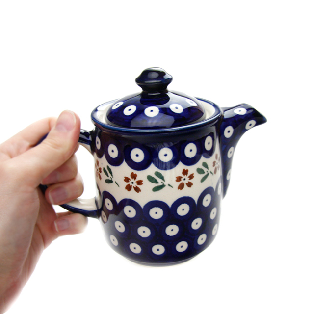 ポーランド陶器　ポット