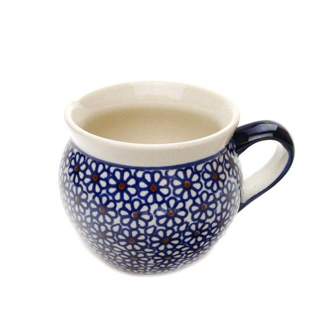 ポーランド陶器 ポーリッシュマグ・大