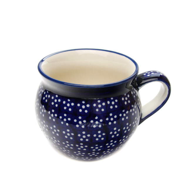 ポーランド陶器 ポーリッシュマグ・大