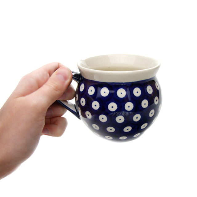 ポーランド陶器 ポーリッシュマグ・大