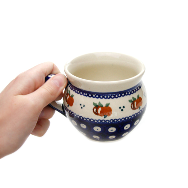 ポーランド陶器 ポーリッシュマグ・大