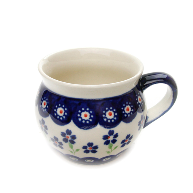ポーランド陶器　ポーリッシュマグ・大