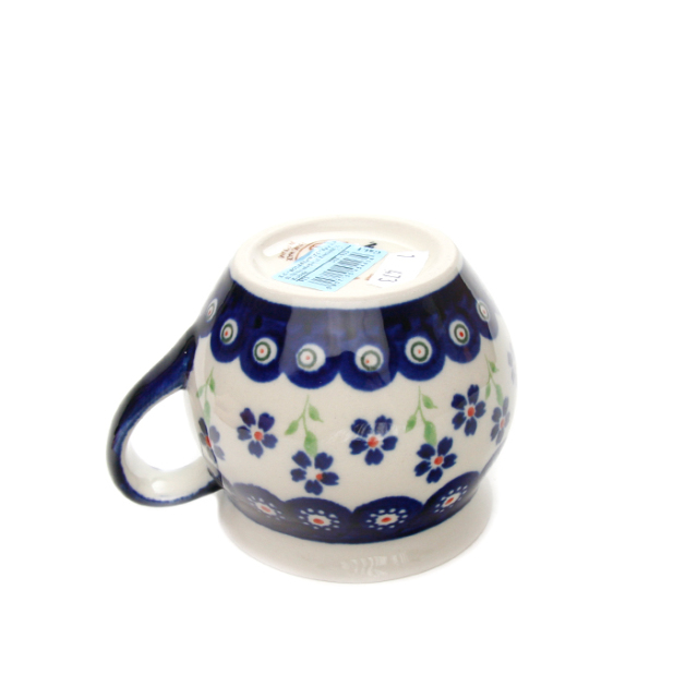 ポーランド陶器　ポーリッシュマグ・大