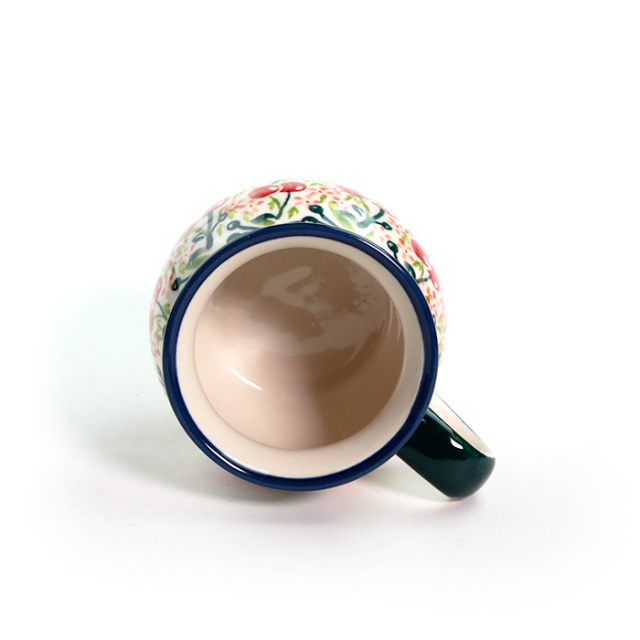MEISSEN - 極美品/希少ポーリッシュ製/ワヴェル/wawel/カップ＆ソーサ2脚 マグカップ（小）ポーリッシュポタリー(ポーランド食器)