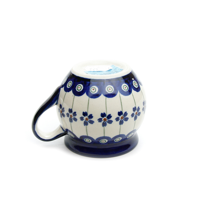 ポーランド陶器　ポーリッシュマグ・小