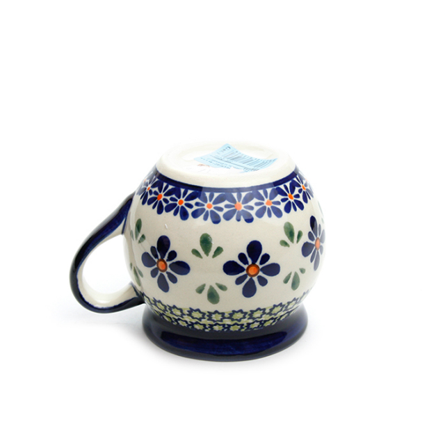ポーランド陶器　ポーリッシュマグ・小