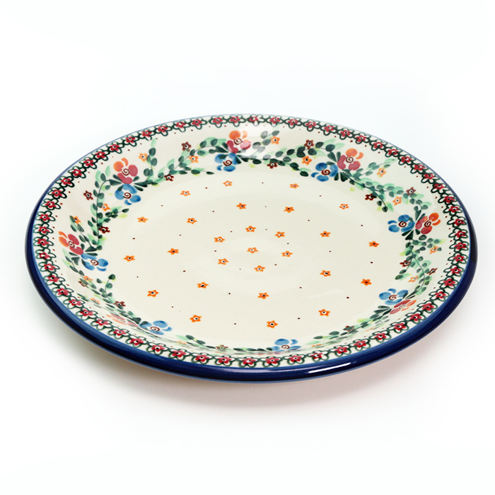 ディナープレートポーリッシュポタリー(ポーランド食器)