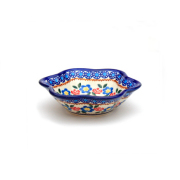 花型のボウル-ポーリッシュポタリー(ポーランド食器)