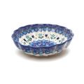 ポーランド陶器  	菊鉢φ16cm