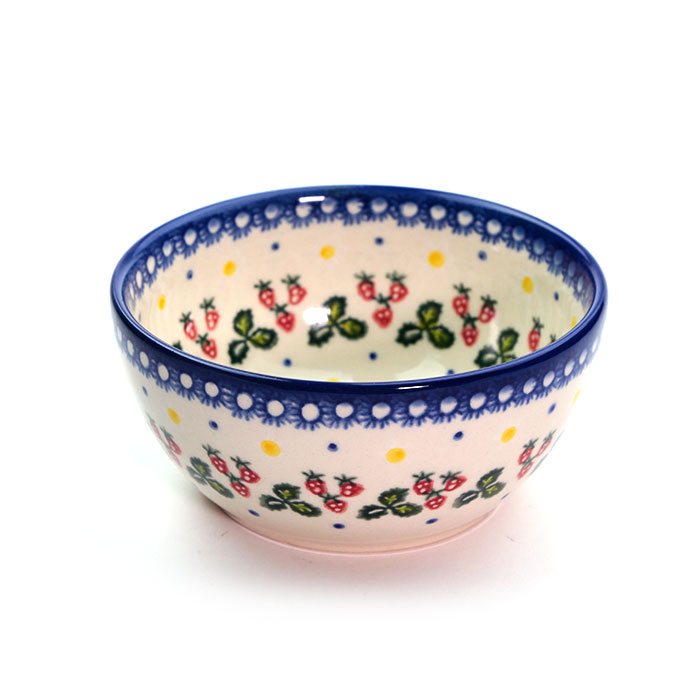ポーリッシュポタリー　ボウル　直径13 ポーランド食器 ポーリッシュポタリー ボウル13cm DKON : POTOK