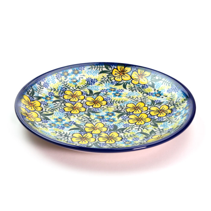 平皿φ19cm・ポーリッシュポタリー（ポーランド食器）