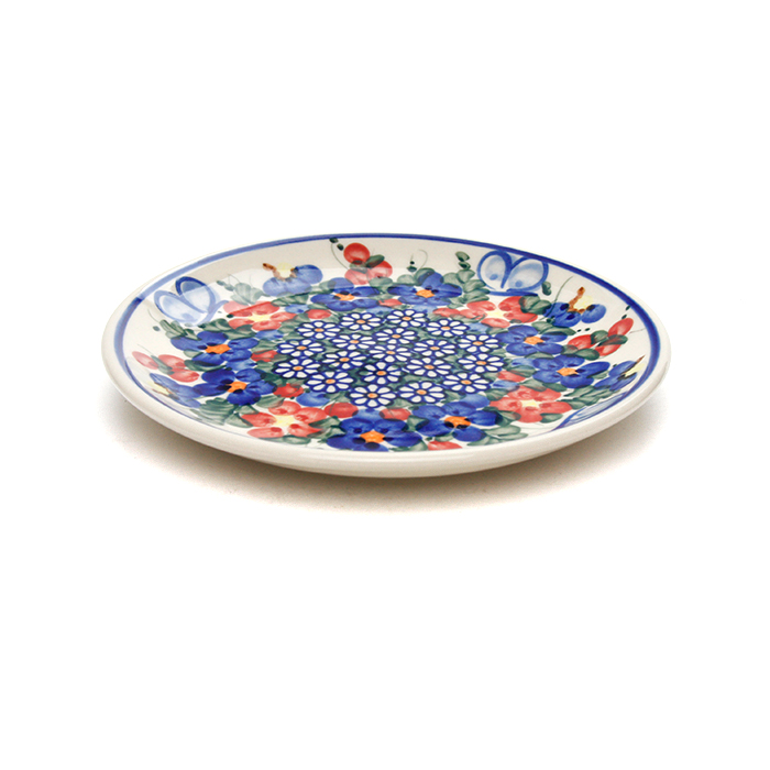 平皿φ17cm・ポーリッシュポタリー(ポーランド食器)