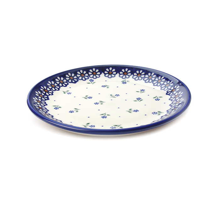 ポーランド陶器　皿φ17cm